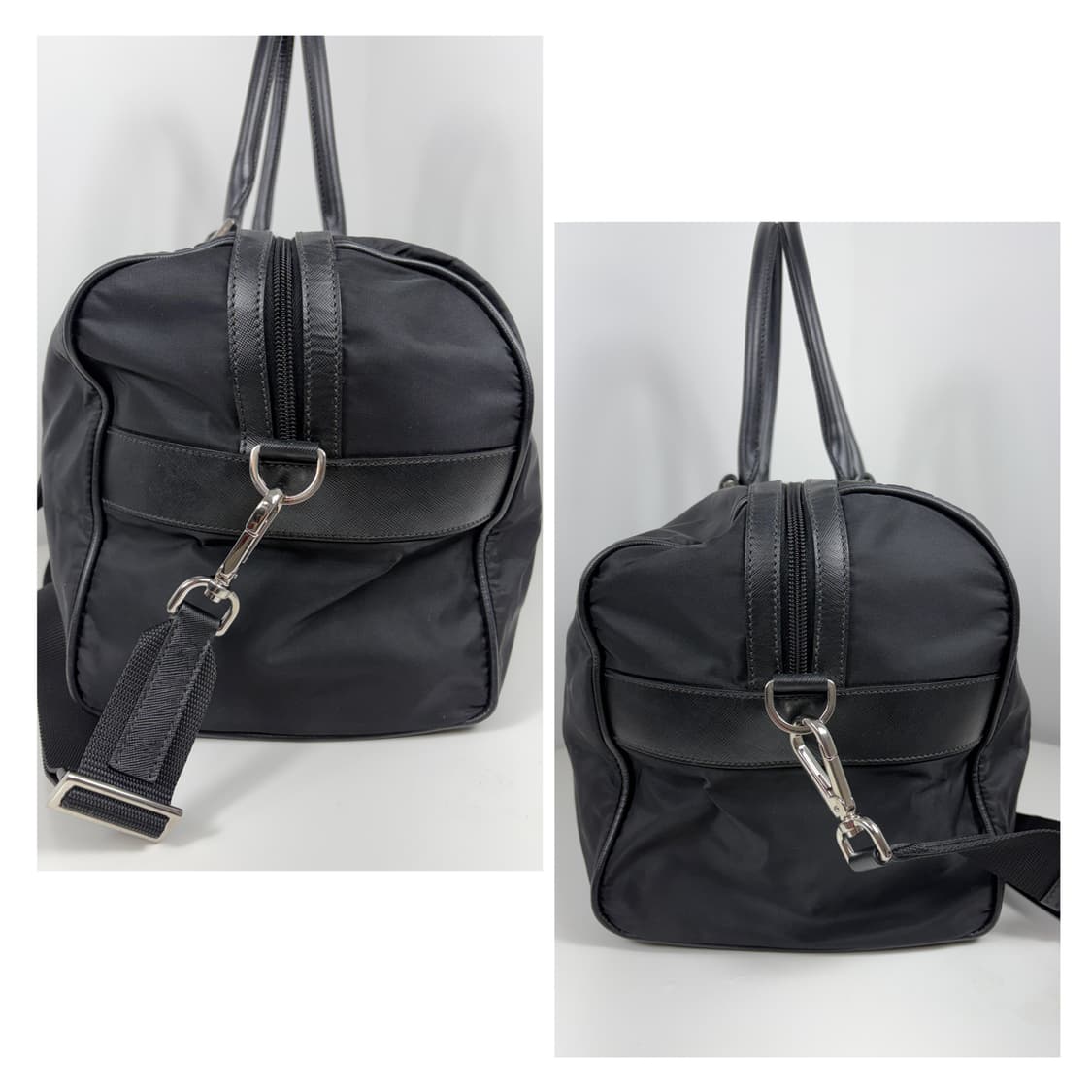 프라다 V19S 나일론 보스턴백 상품이미지7