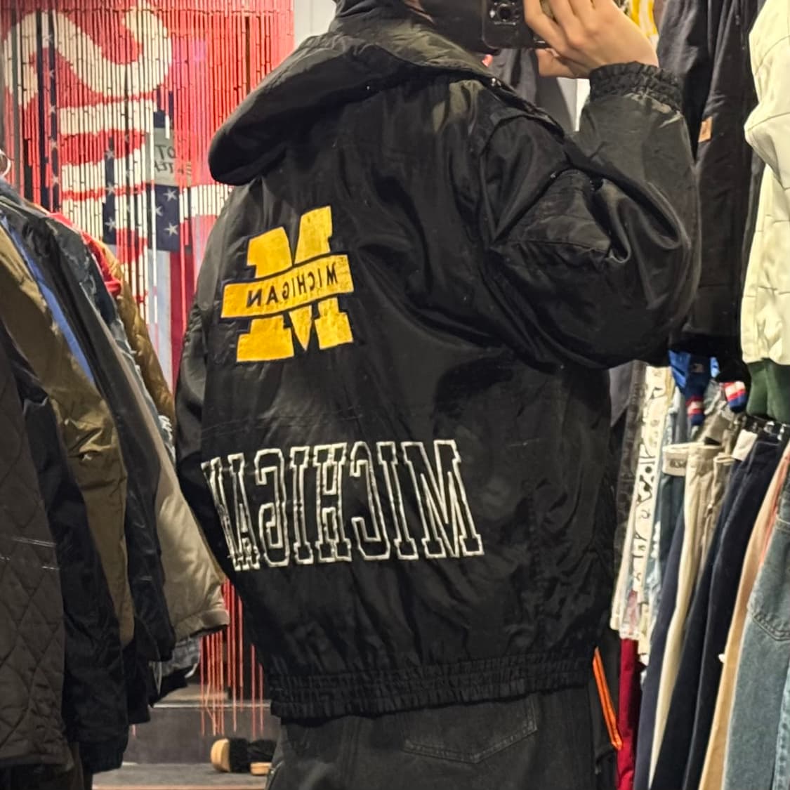 [IM]올드스쿨 Air Gear Michigan 패치로고 후드점퍼 상품이미지6