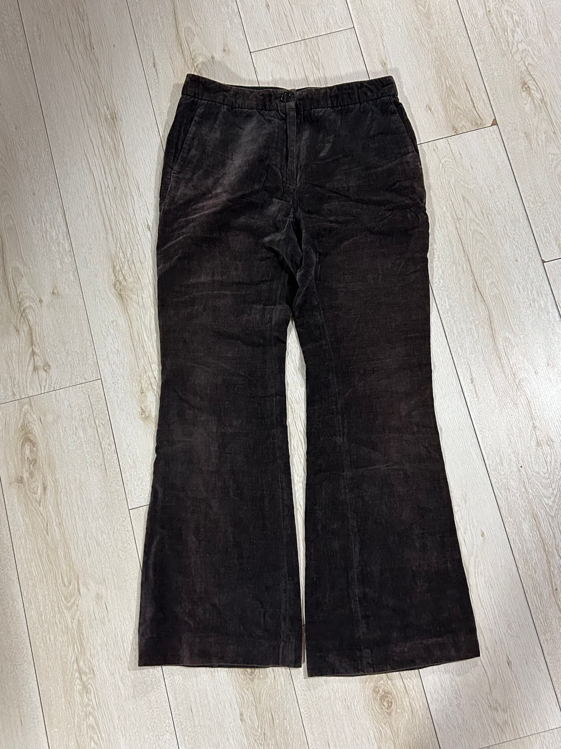 Yang Li 플레어 트라우저 벨벳 40 상품이미지1