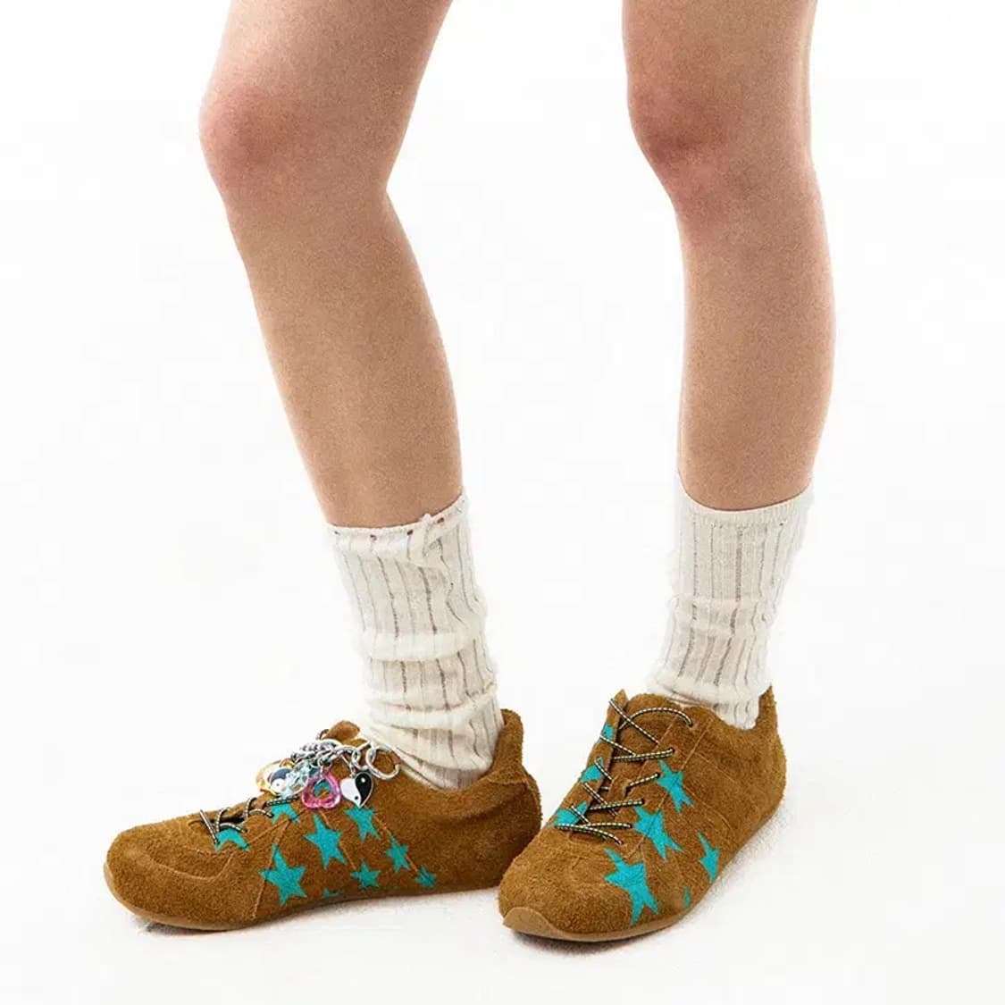 CONP 소가죽 스웨이드 스니커즈 38 상품이미지2