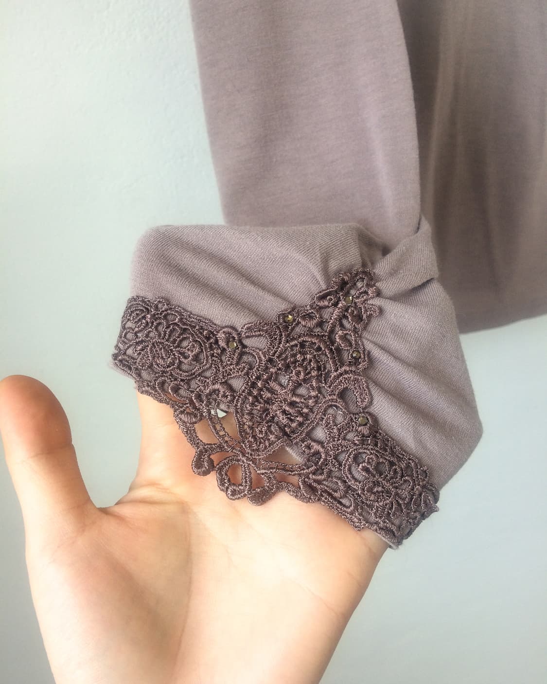 Axes femme lace point sleeve 상품이미지3