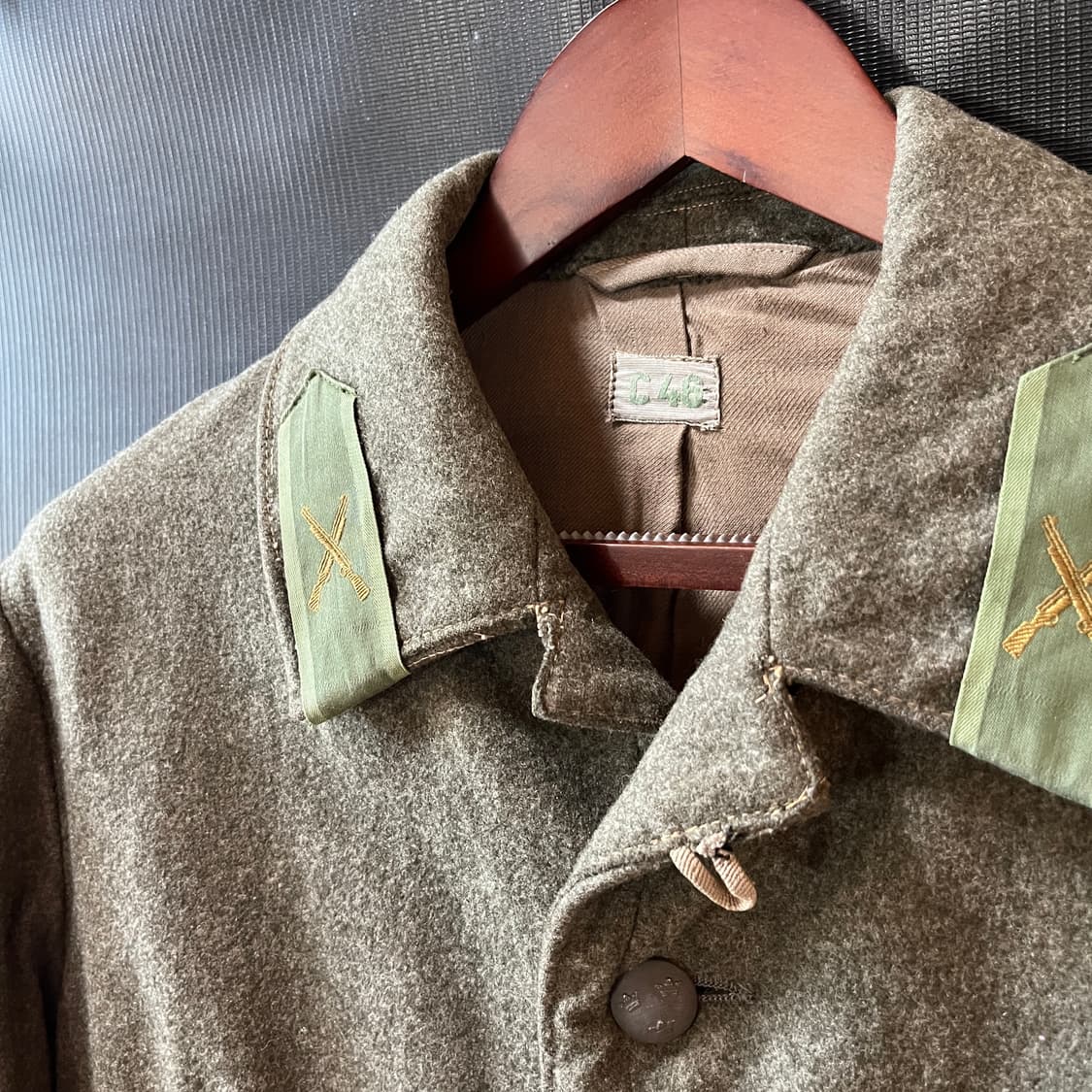  40s 스웨덴군 오리지널 울 필드 자켓 북유럽 상품이미지5