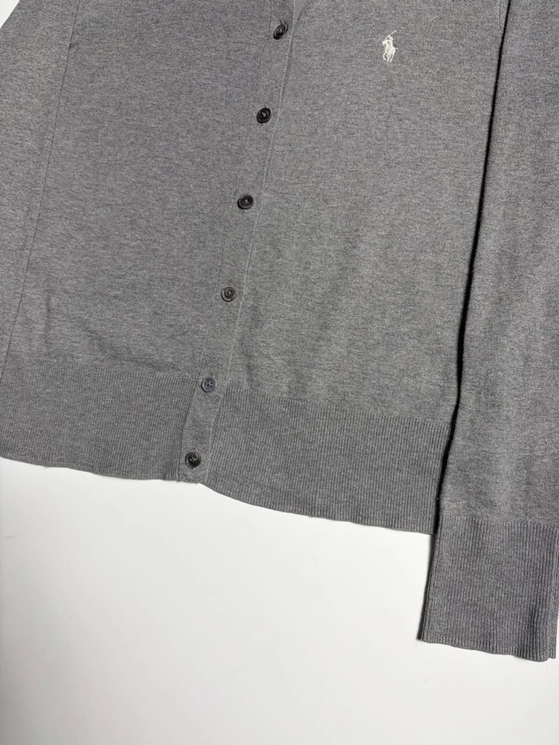 폴로 랄프로렌 우먼스 피마 코튼 라운드넥 가디건 R1326 상품이미지3