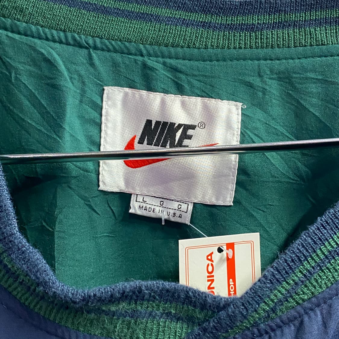 나이키 미들스우시 네이비 웜업 B3163 상품이미지3