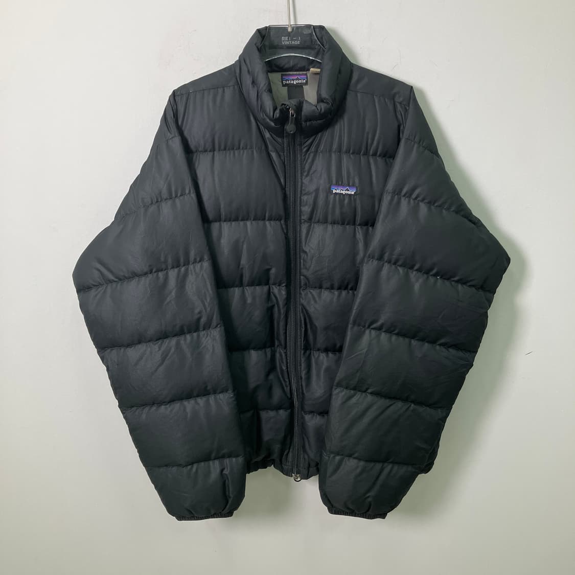 00's 파타고니아 블랙 패커블 구스 다운 패딩 L 상품이미지1