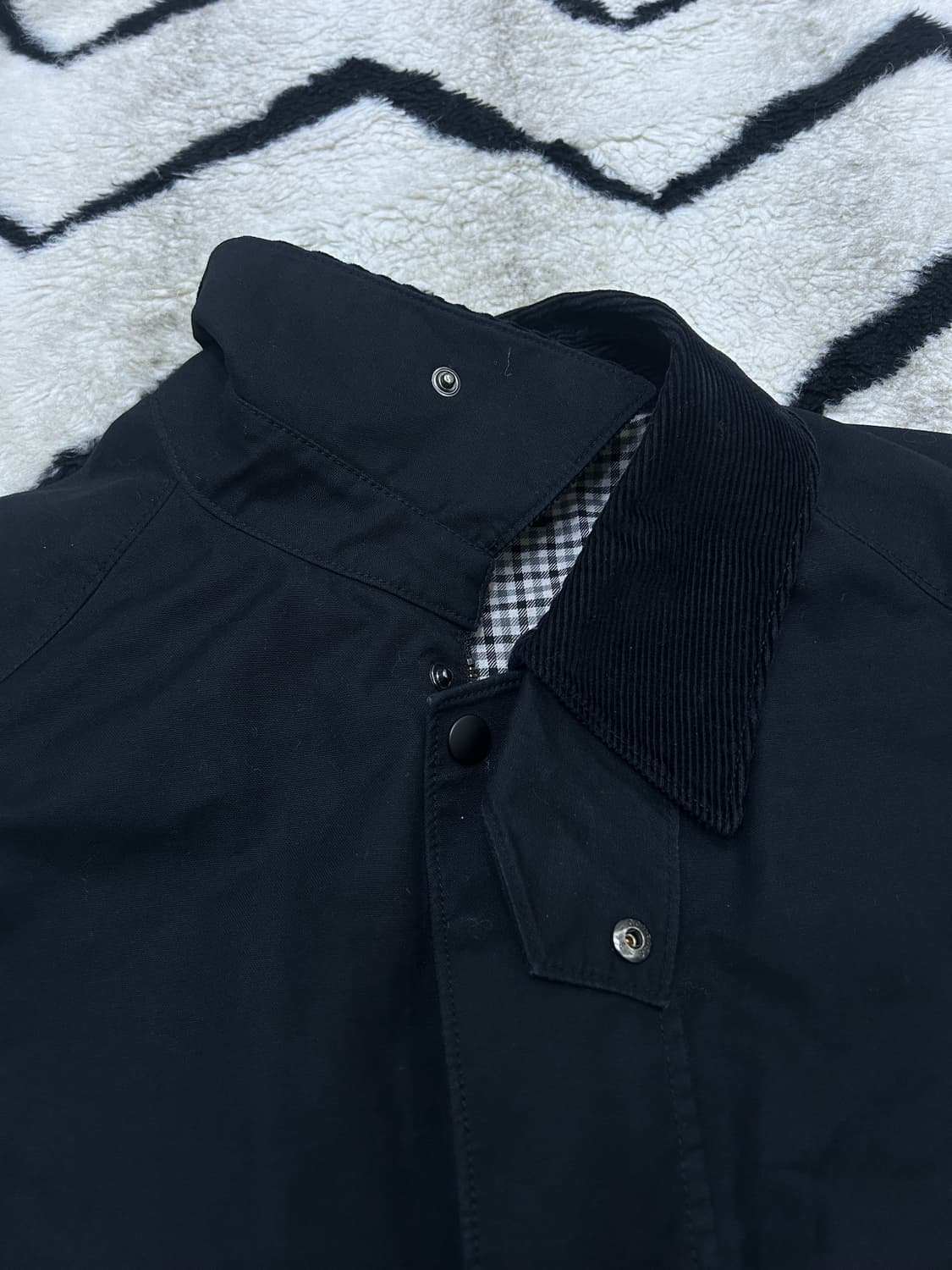 [XL]유니클로 유틸리티 쇼트 블루종/블랙 상품이미지5