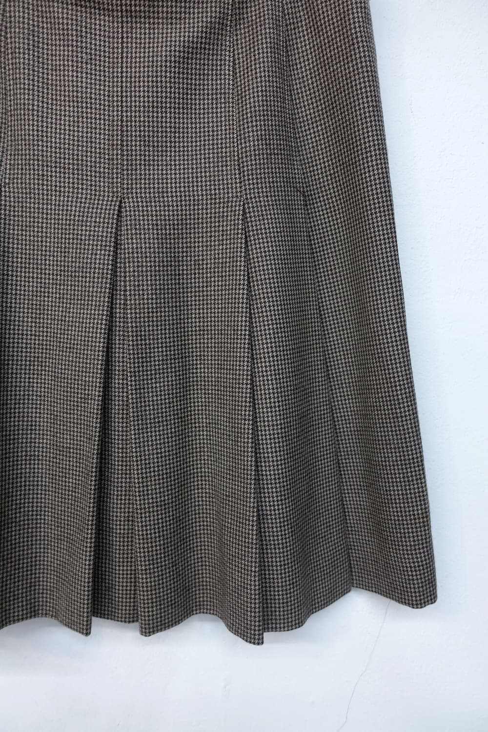 버버리 울 플리츠 스커트 상품이미지7