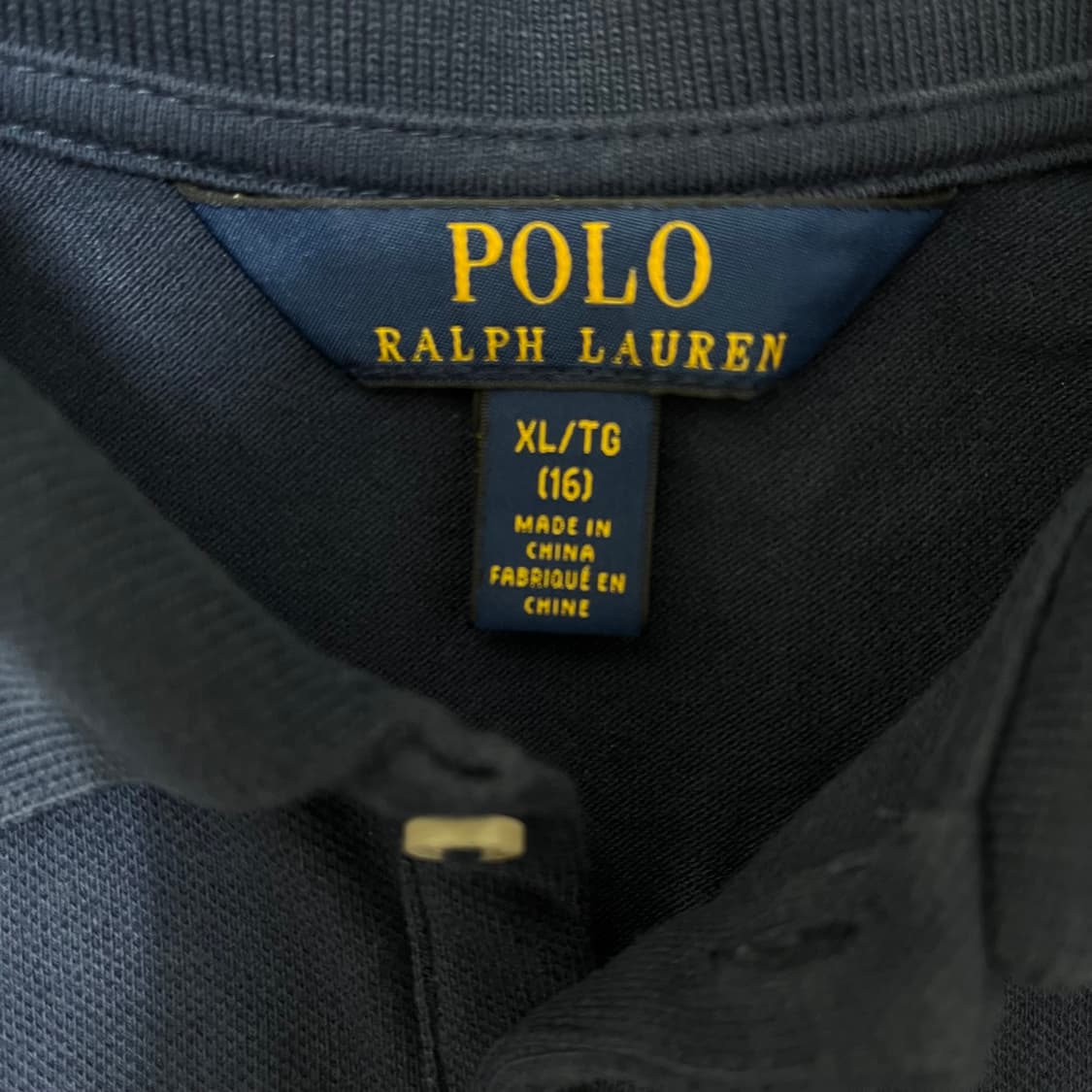 폴로 랄프로렌 여성 코튼 메쉬 폴로 PK 원피스 XL(16) 상품이미지4