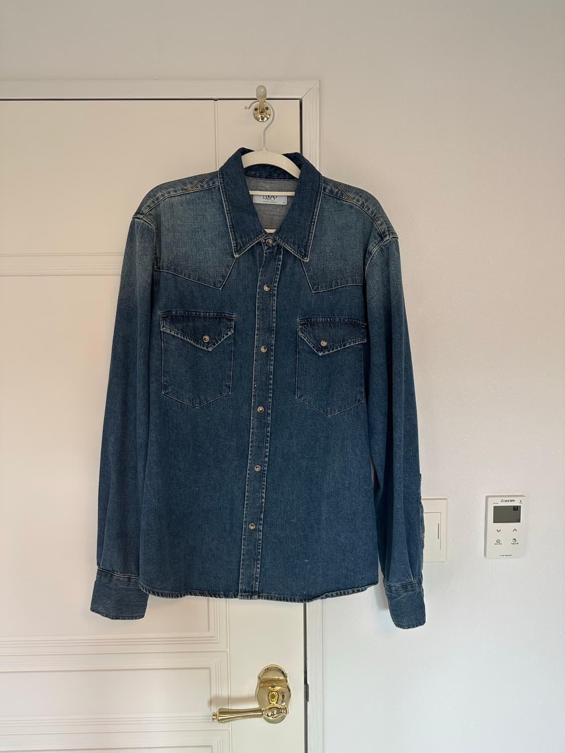 엘무드 웨스턴 청자켓 48size (100-105) 상품이미지1