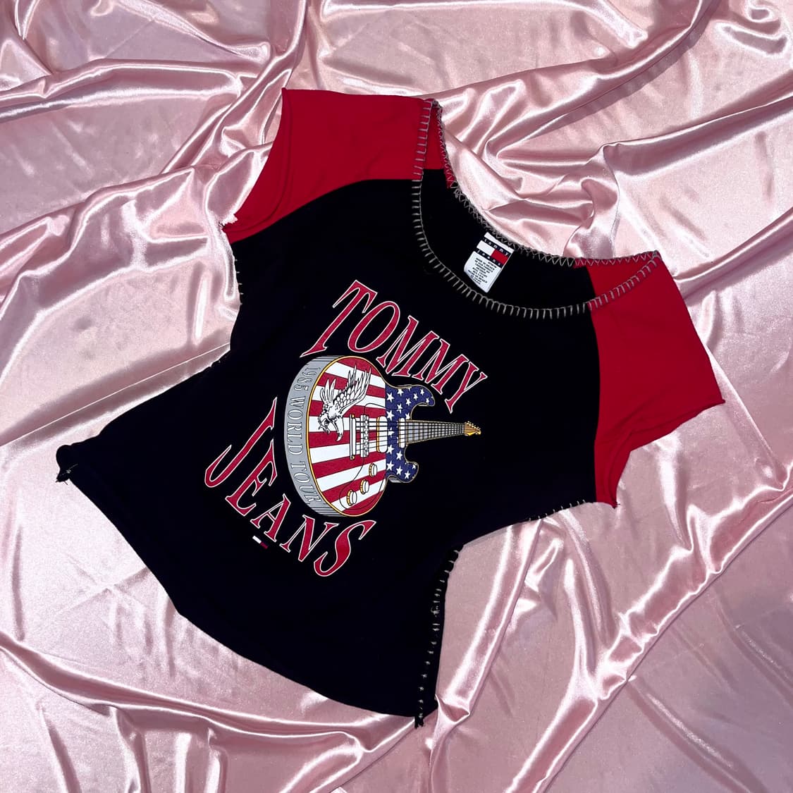 Tommy jeans t-shirts 타미진스 y2k 그런지 티셔츠 상품이미지1