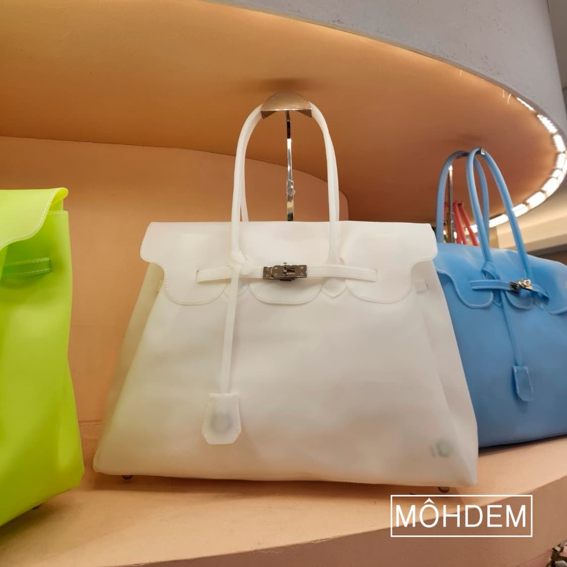 젤리 버킨백 키키 실리콘 pvc가방 상품이미지9