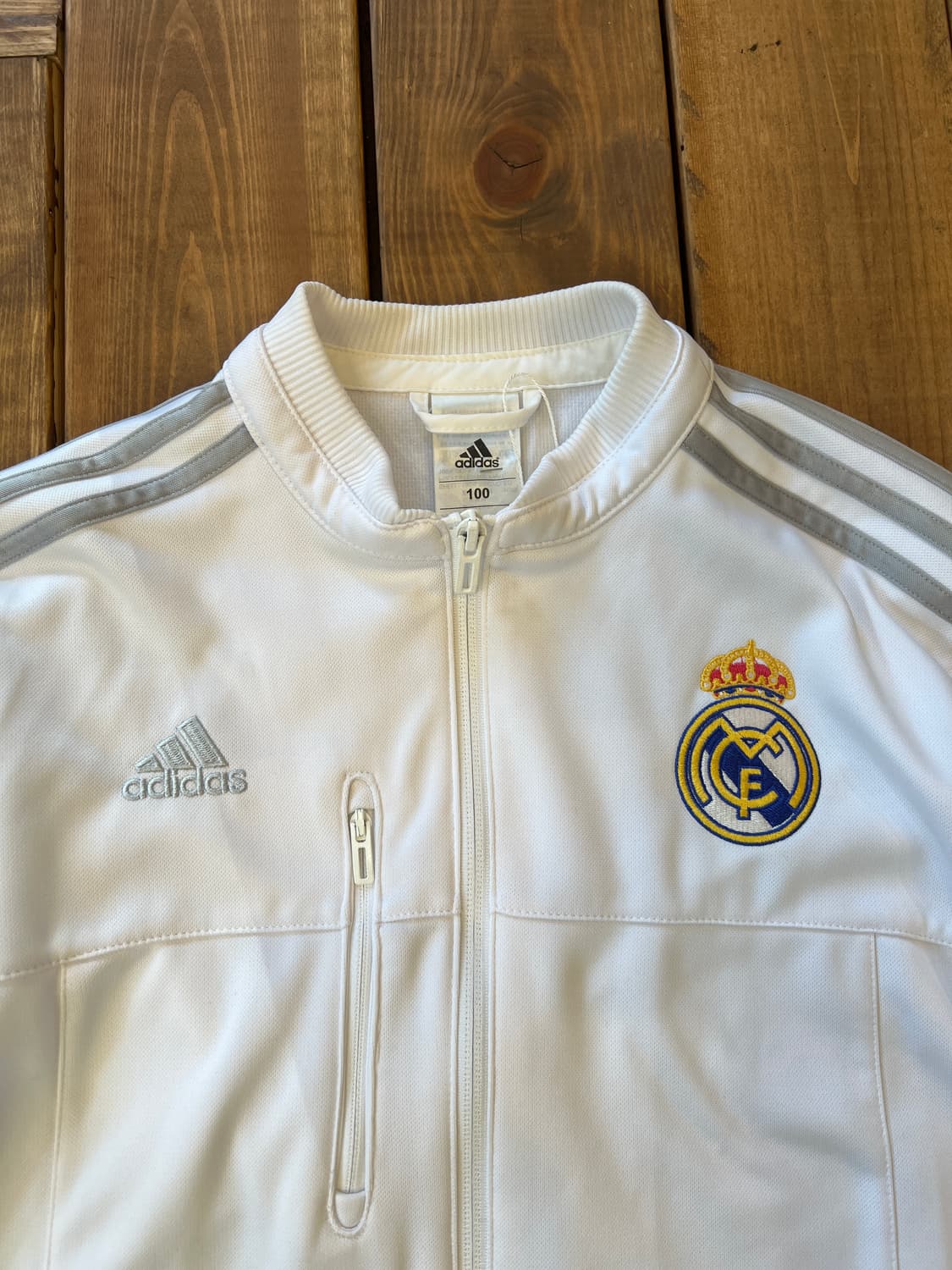 아디다스 레알마드리드 져지 화이트 실버 상품이미지8