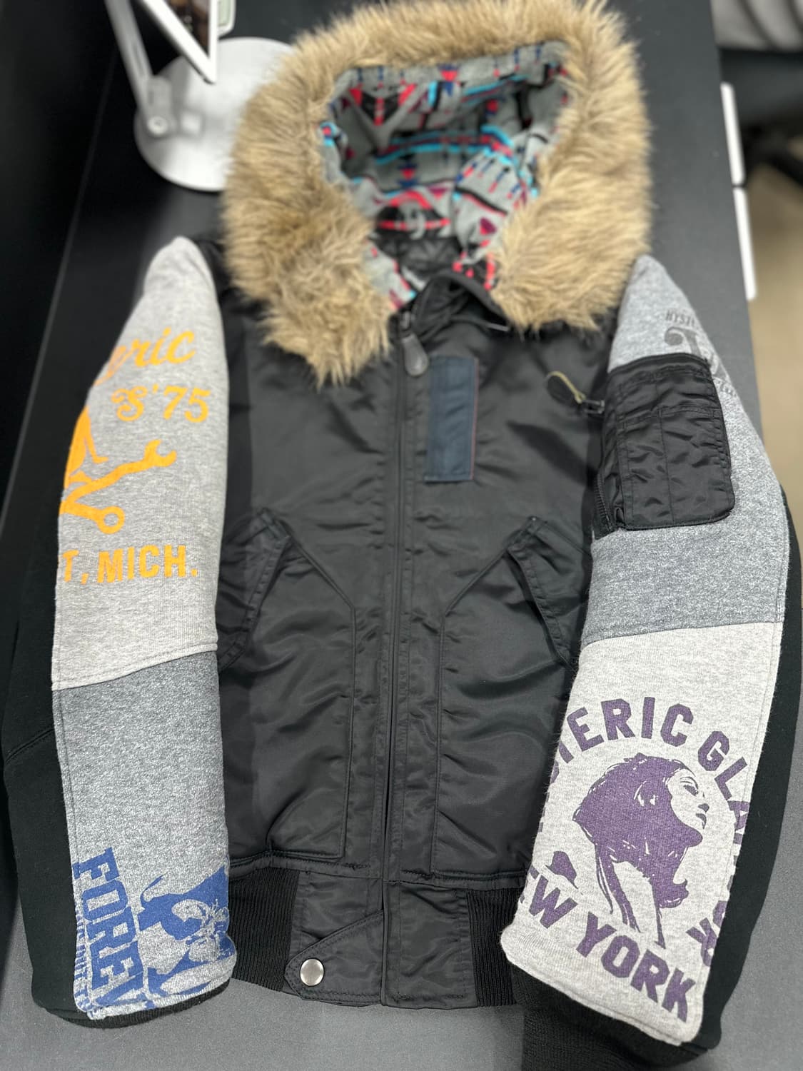 히스테릭 글래머 N-2B 플라이트 자켓 상품이미지4