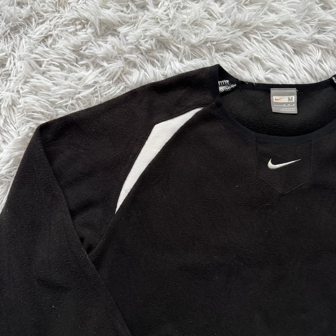 NIKE 일본빈티지 스웨이드 긴팔티 후리스 긴팔 나이키 빈티지긴팔 상품이미지1