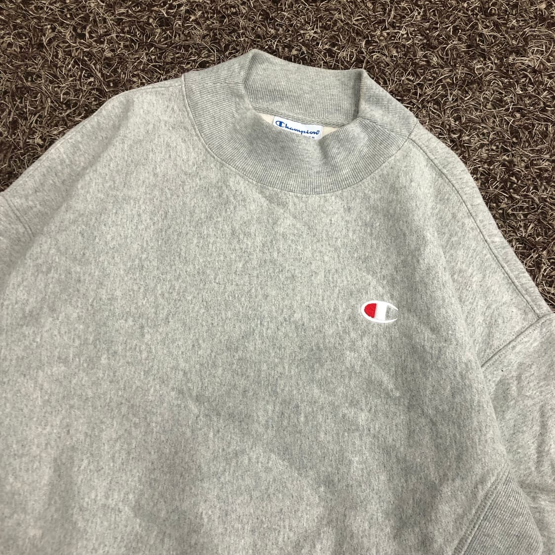 챔피온 리버스위브 크롭 맨투맨 스웻셔츠 상품이미지2
