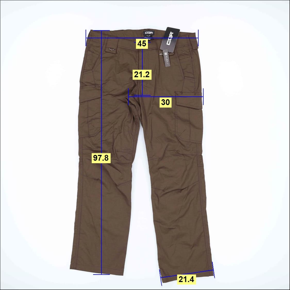 8/R 새상품 씨큐알 일자팬츠 0304H1 상품이미지6