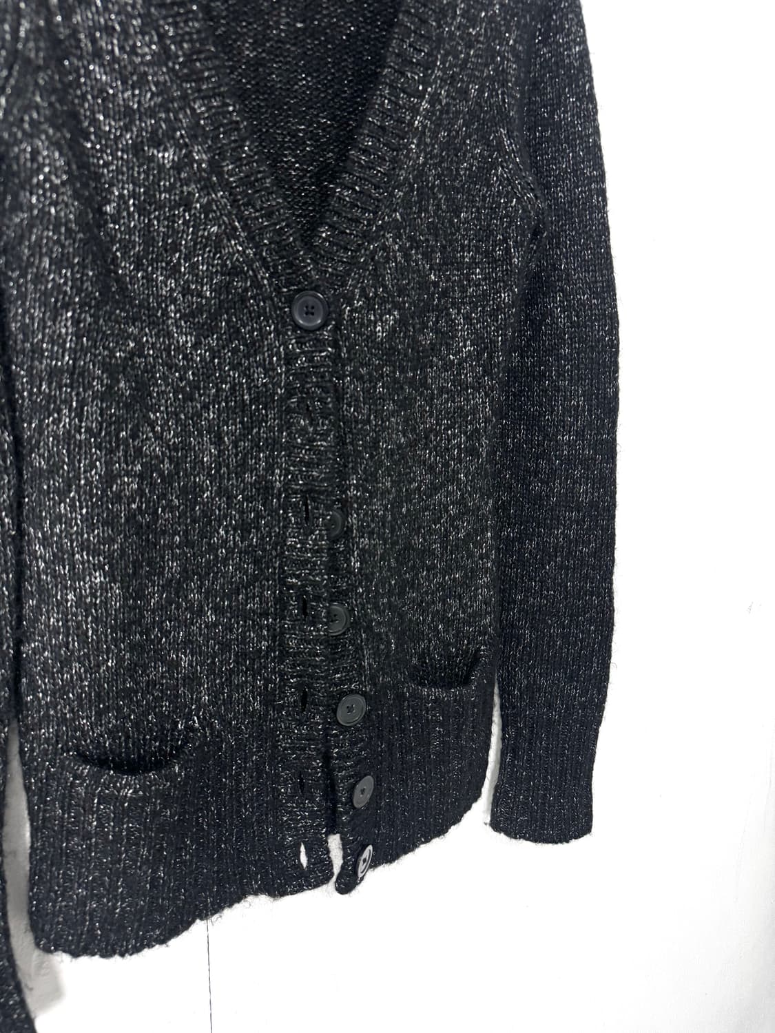 Heather charcoal cardigan 상품이미지3