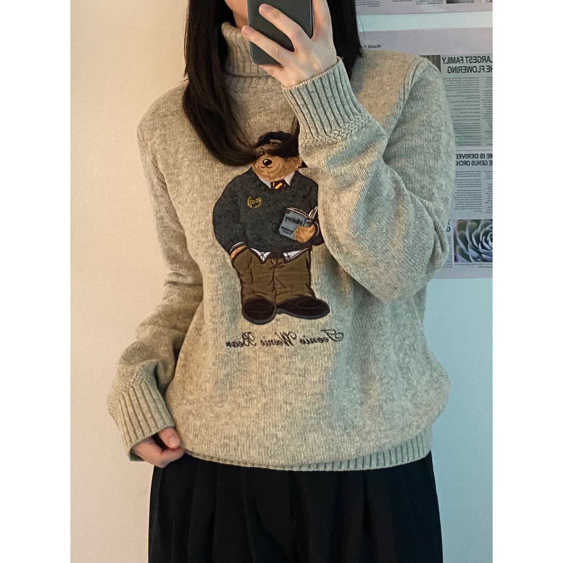 티니위니 목폴라 니트 상품이미지2