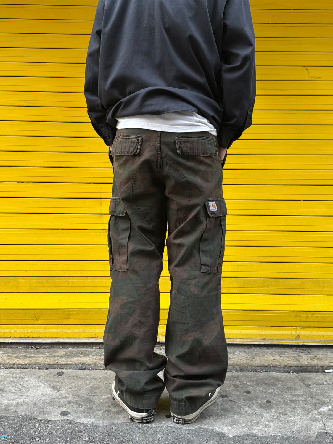칼하트 WIP 카모플라쥬 카고 팬츠 32 상품이미지3