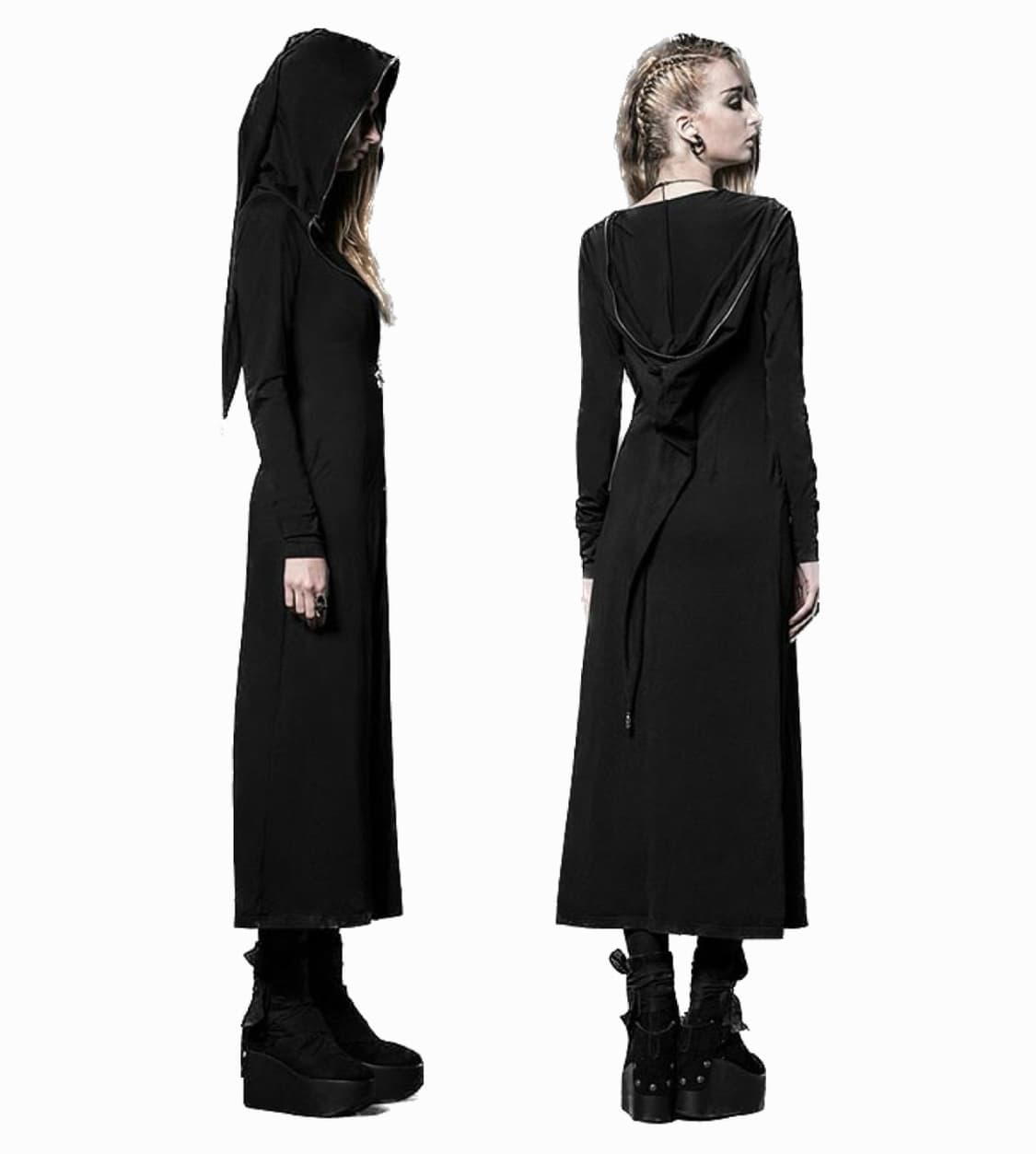 PUNK RAVE DARK SORCERESS LONG COAT  상품이미지1