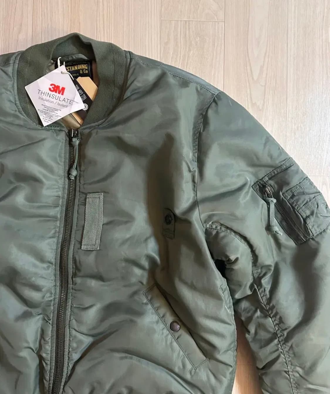 아웃스탠딩 MA-1 항공점퍼 (L) 새제품 상품이미지5