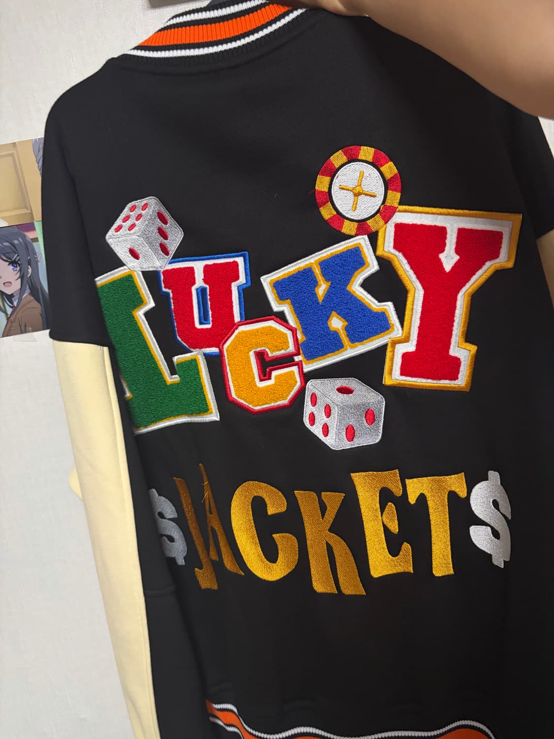 인플레이션 바시티 자켓 상품이미지2