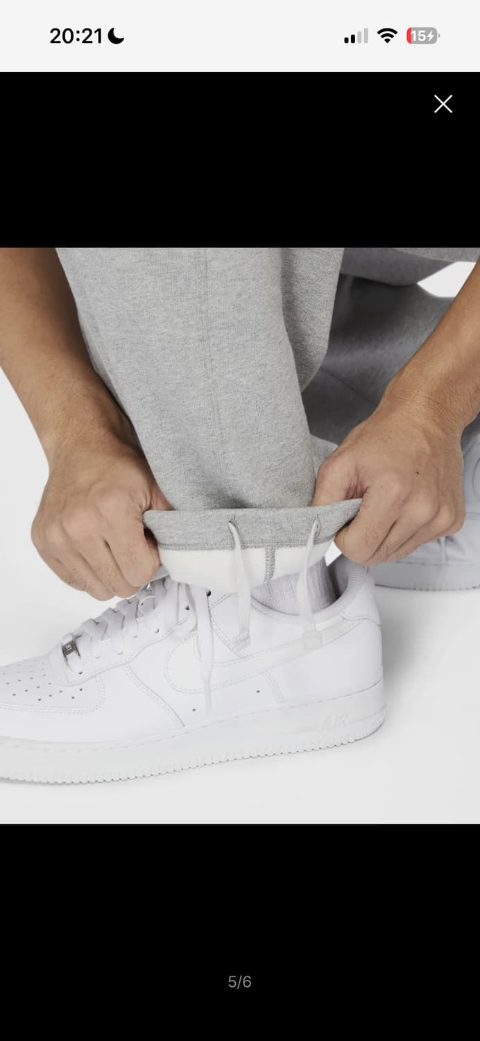 스포츠웨어 스우시 오픈 헴 플리스 팬츠 상품이미지7