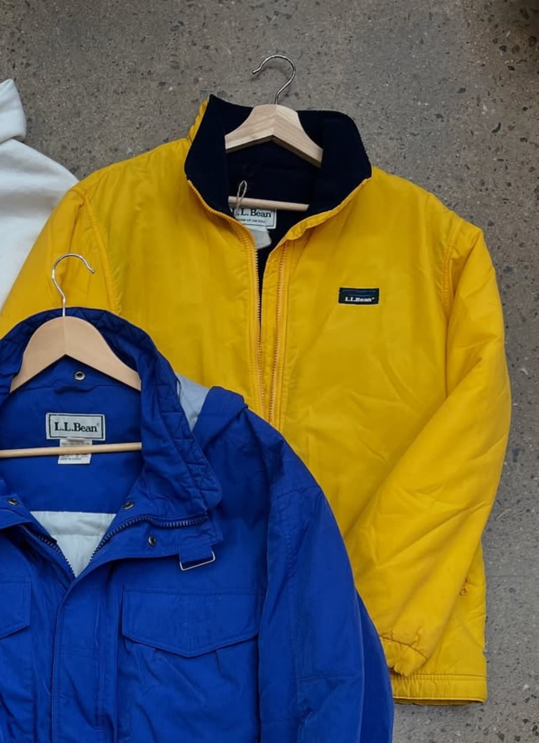 M) 엘엘빈 웜업 자켓 노랑 옐로우 상품이미지2