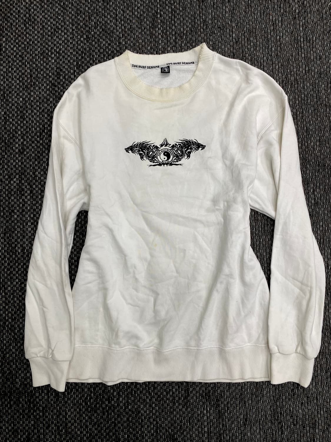 Y2K Print White Sleeve 상품이미지4
