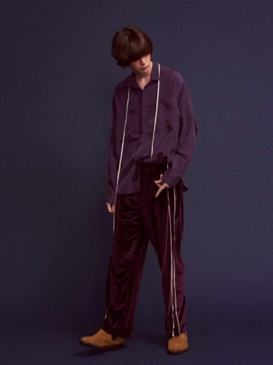 GAKURO 가쿠로 벨벳 트레이닝 세트 상품이미지10