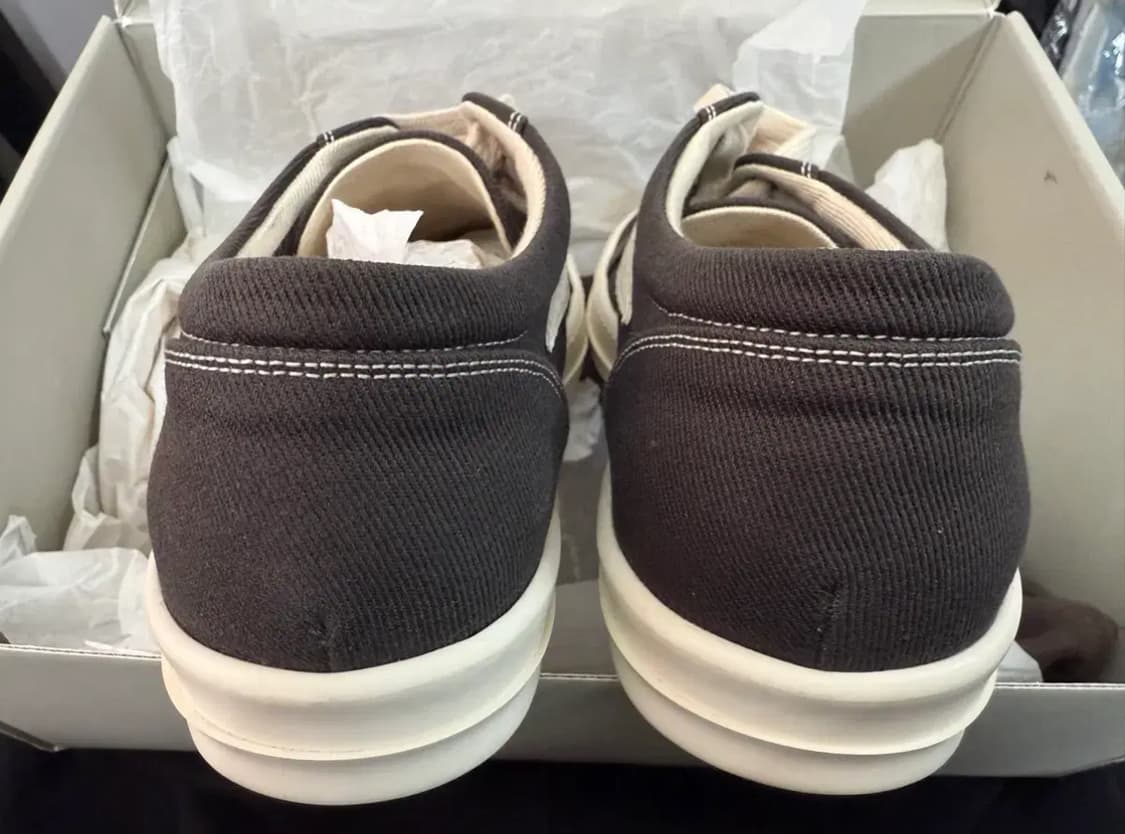 [44] 릭 오웬스 다크쉐도우 스웨이드 빈티지 스니커즈 릭반스 상품이미지4