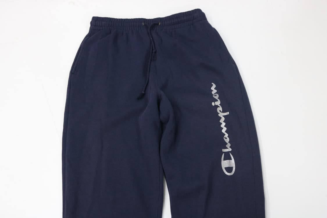 Champion 챔피온 빈티지 사이드 로고 네이비 스웨트 팬츠 (L) 상품이미지3