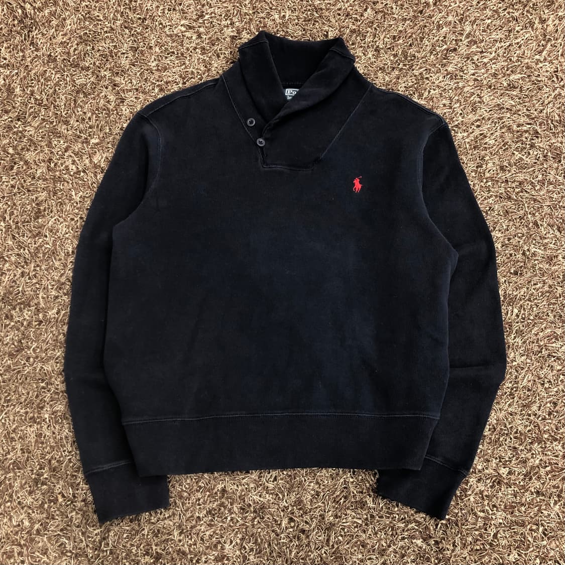 폴로 랄프로렌 숄카라 코튼 니트 상품이미지2