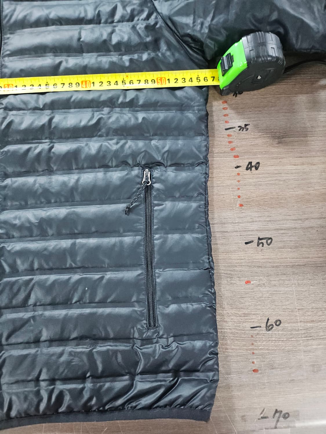 컬럼비아 블랙 경량 패딩 자켓  L 상품이미지6