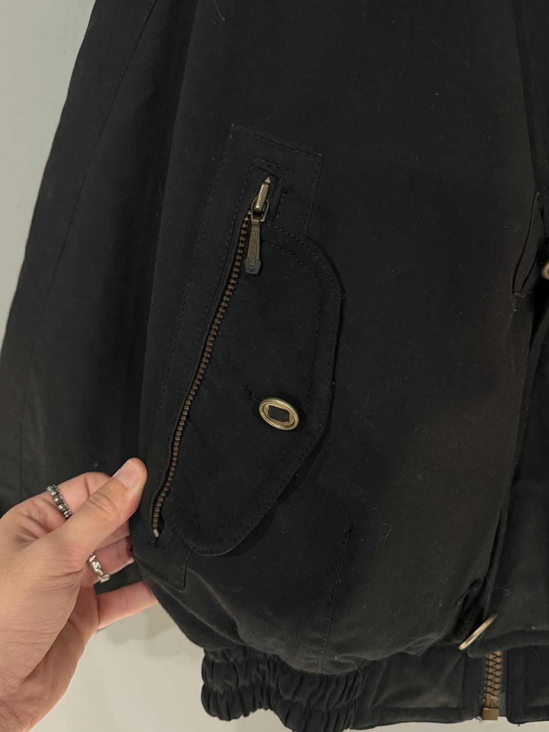 90s Phenix 피닉스 버튼업 봄버 구스다운 자켓 상품이미지5