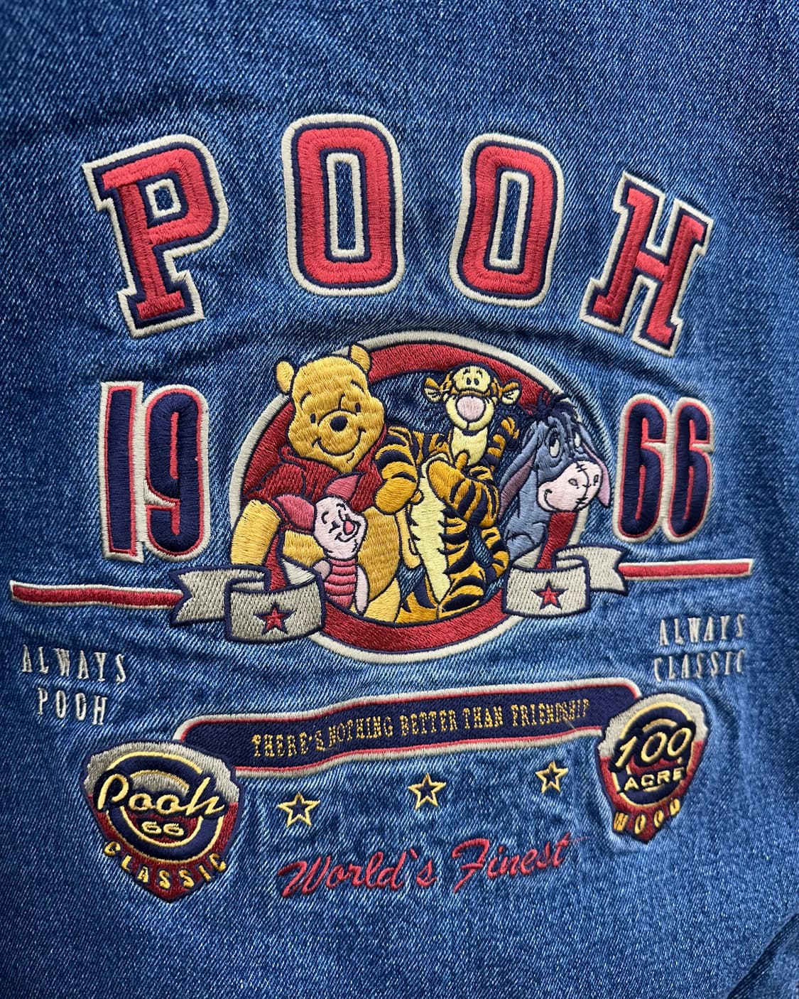 (S)90'S DISNEY 바시티 점퍼-M1173 상품이미지8