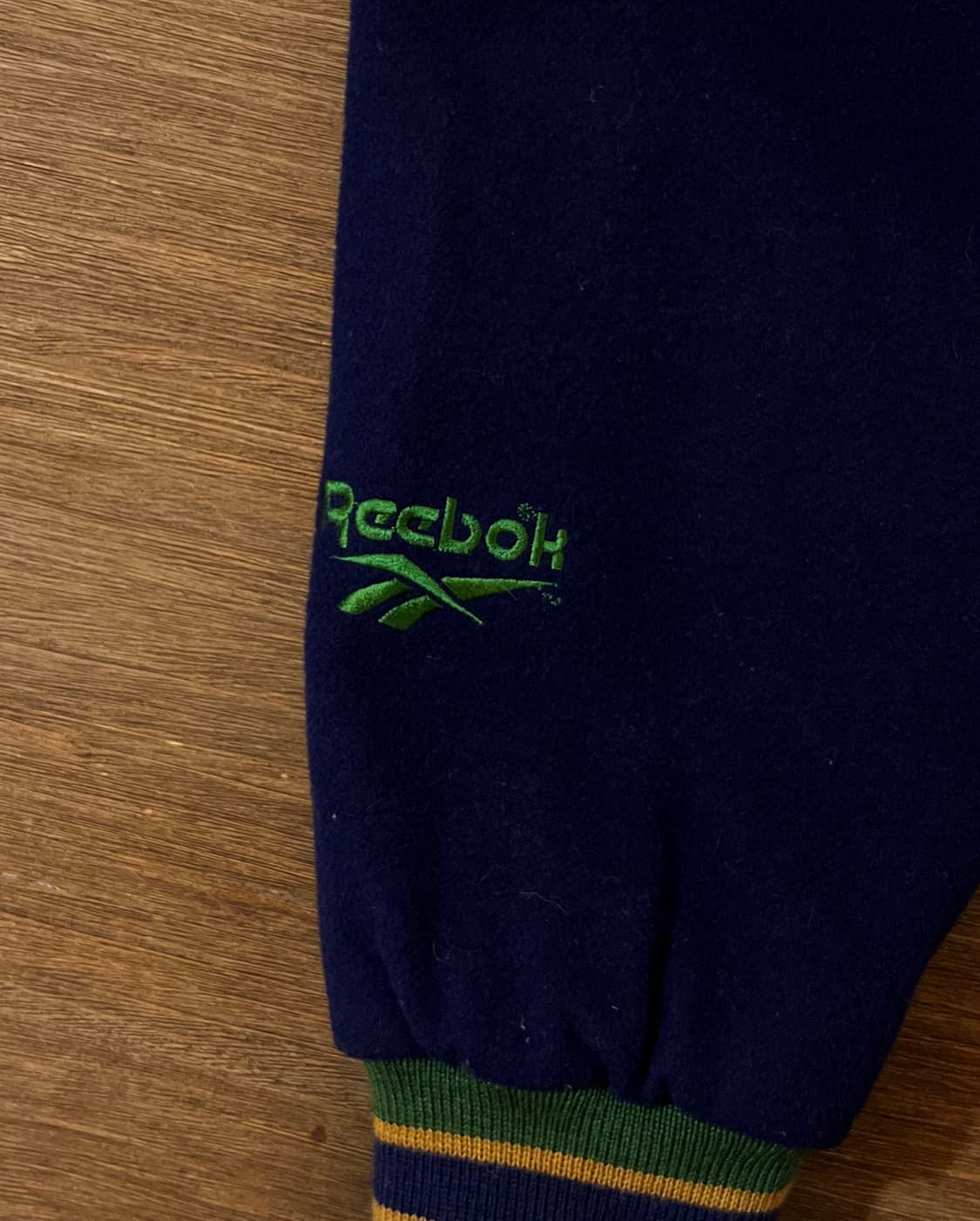 90s 리복 울 바시티 자켓 (Old Reebok Varsity) 상품이미지5