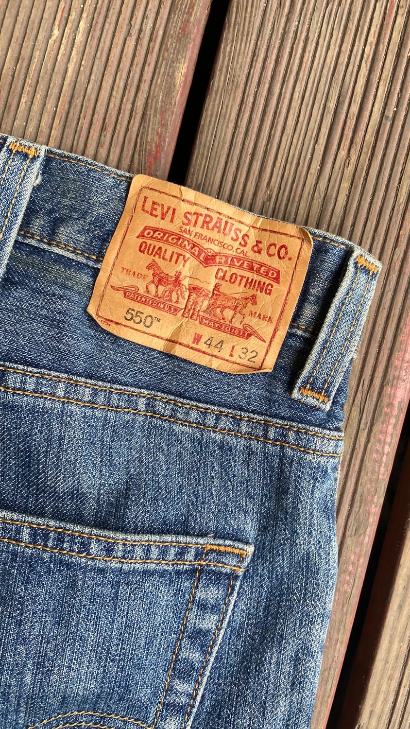 44) 리바이스 550 스케이터 배기 진 상품이미지4