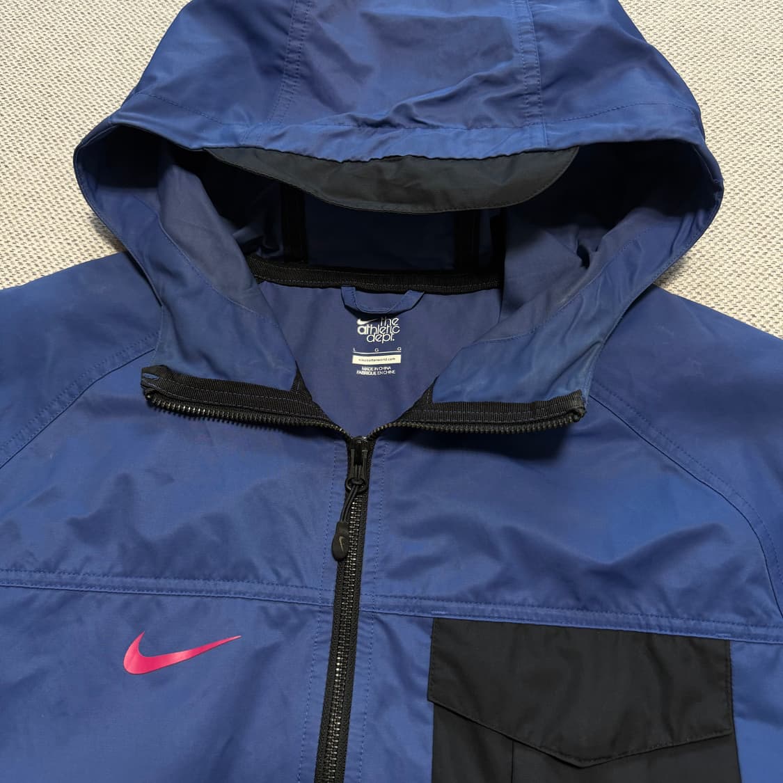 나이키 로고 포켓 바람막이 자켓 상품이미지3