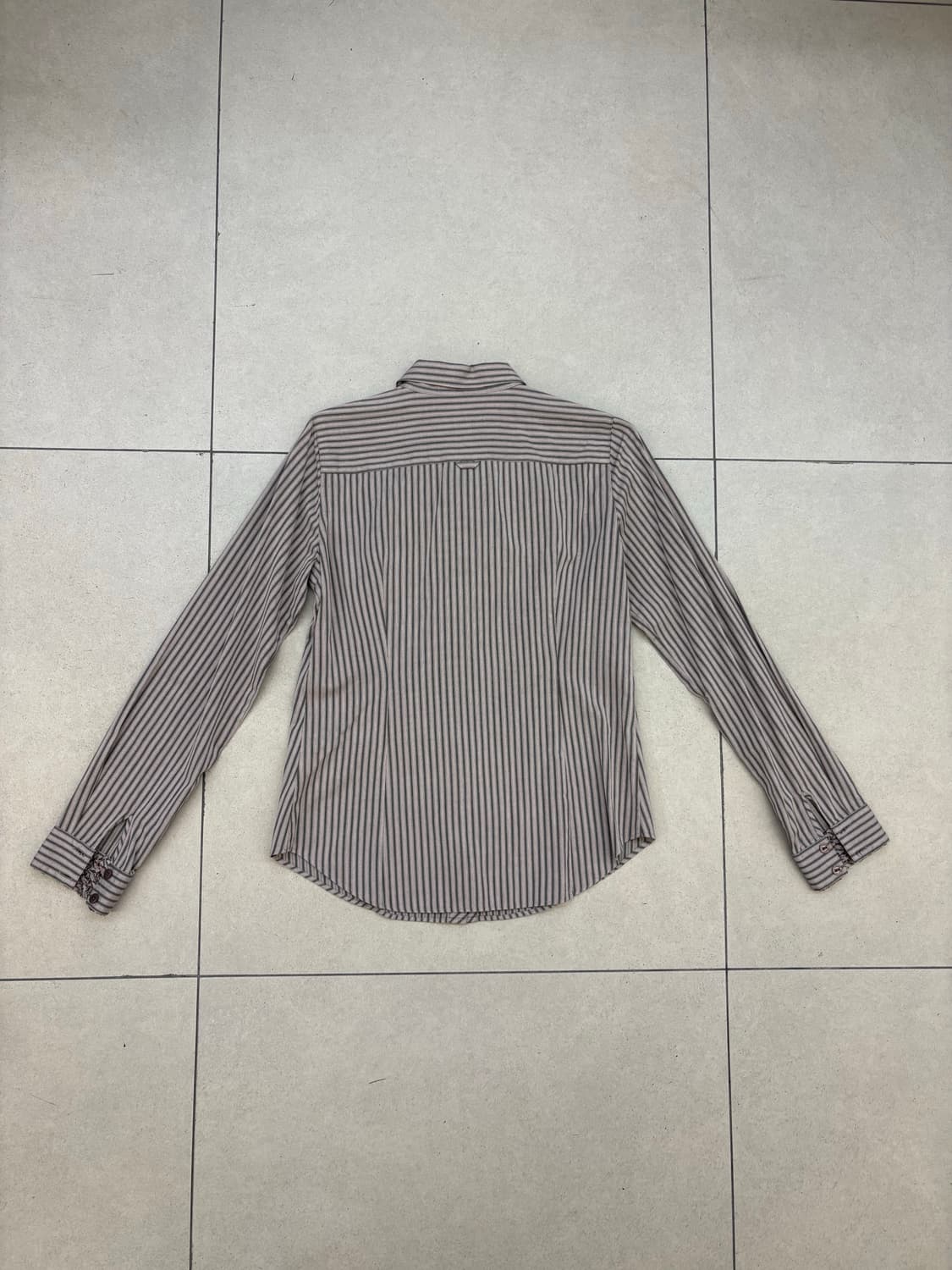 버버리 블루라벨 스트라이프 셔츠 상품이미지4