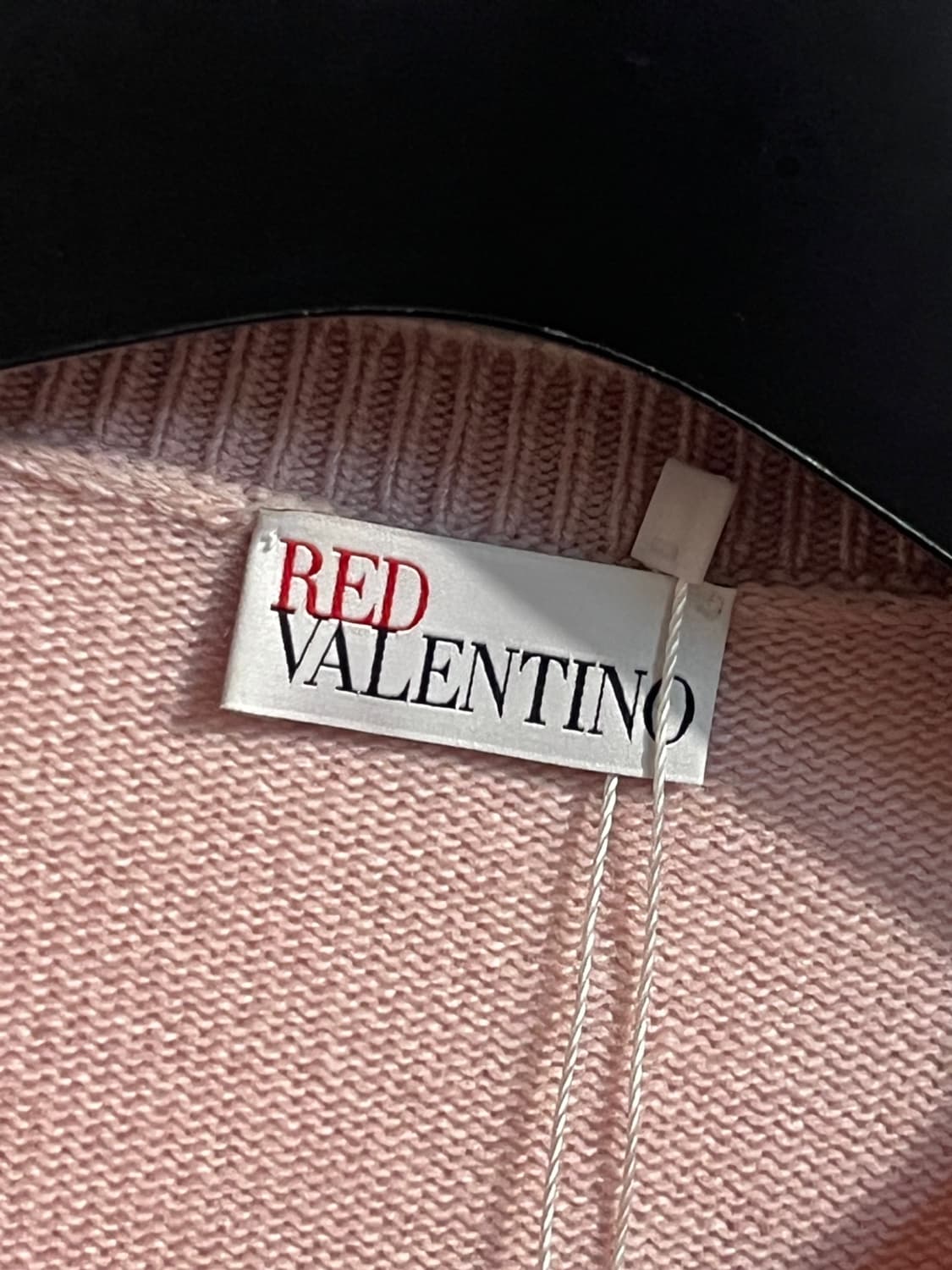 레드 발렌티노 핑크 로즈 니트 상품이미지3