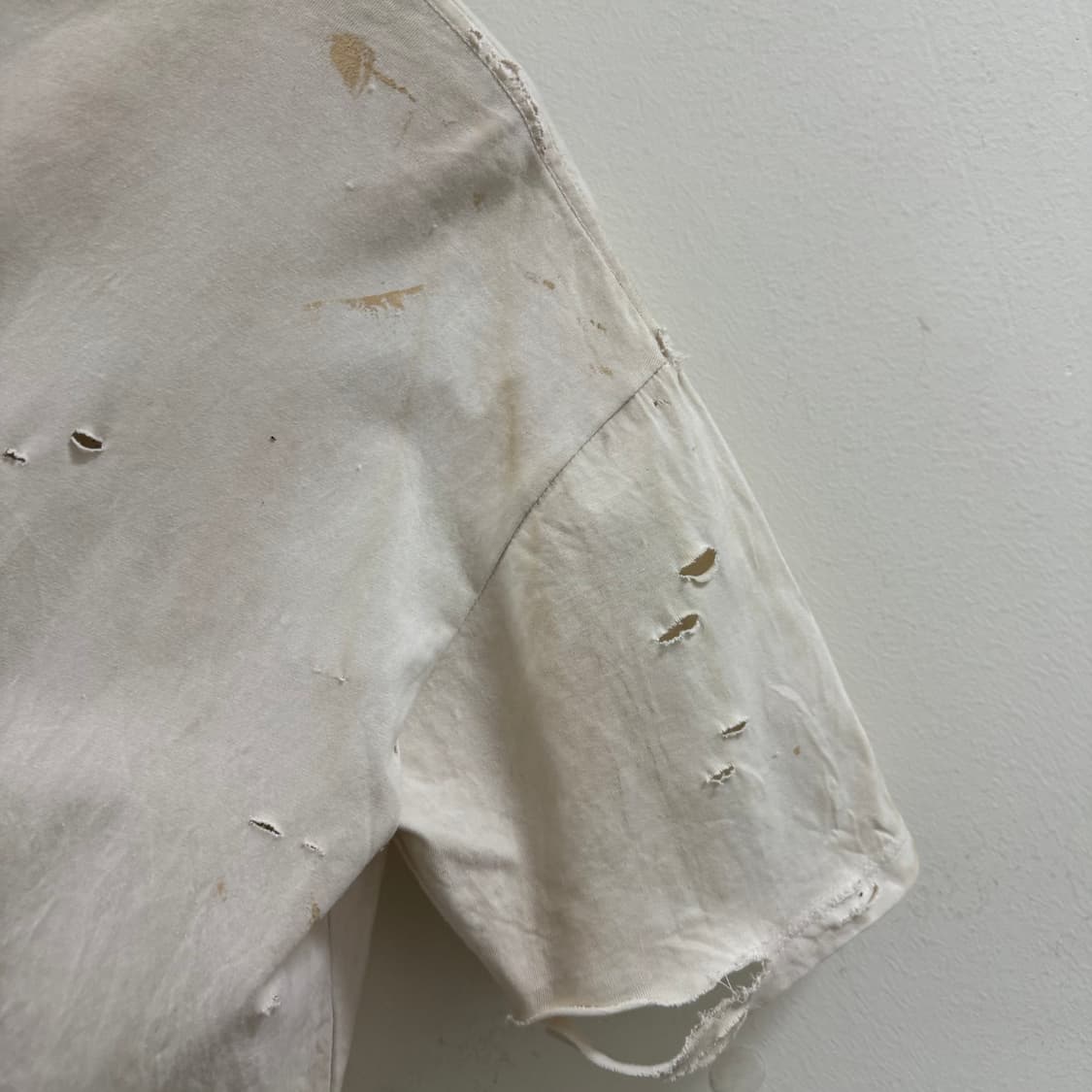 Vintage 커스텀 디스트로이드 티셔츠 상품이미지9