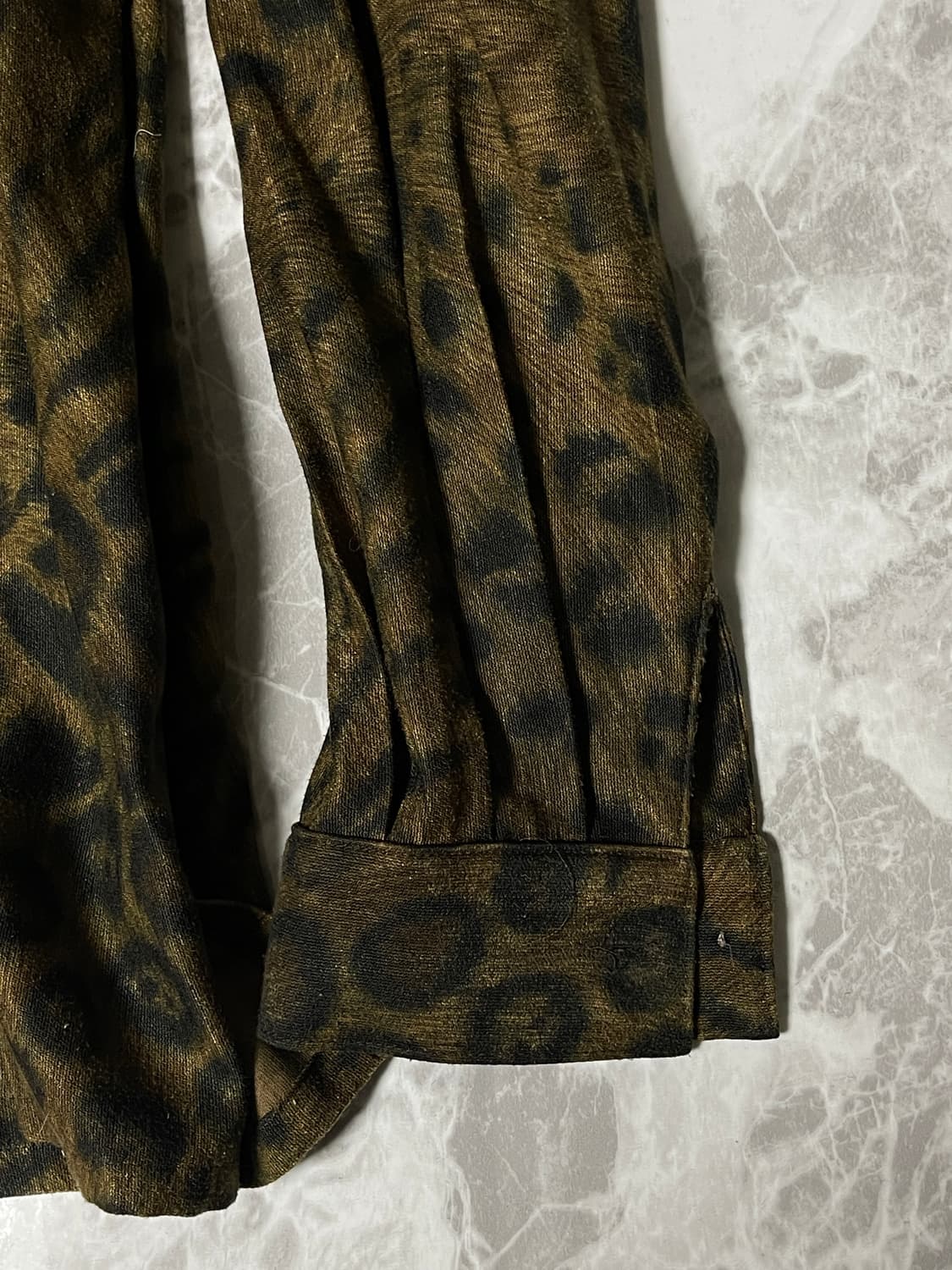 (Japanese vintage)leopard shirts jacket 상품이미지5