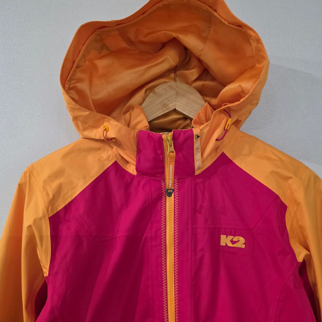 K2 여성 바람막이 95 핑크/오렌지 상품이미지3