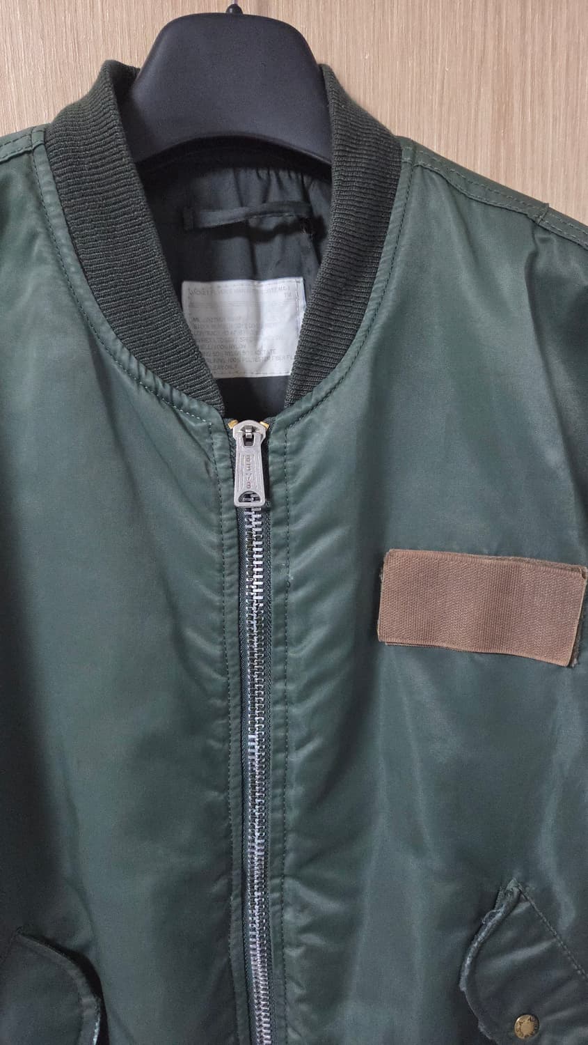 (착샷) 아비렉스 ma-1 봄버 자켓 usa 90s 상품이미지2