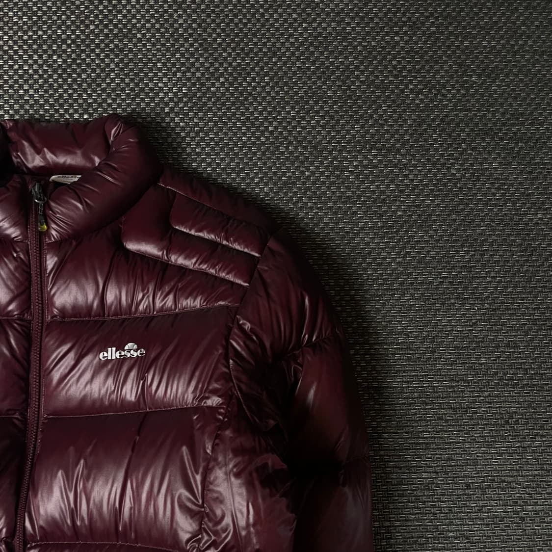 엘레쎄 버건디 구스 다운 패딩 XXL 상품이미지3