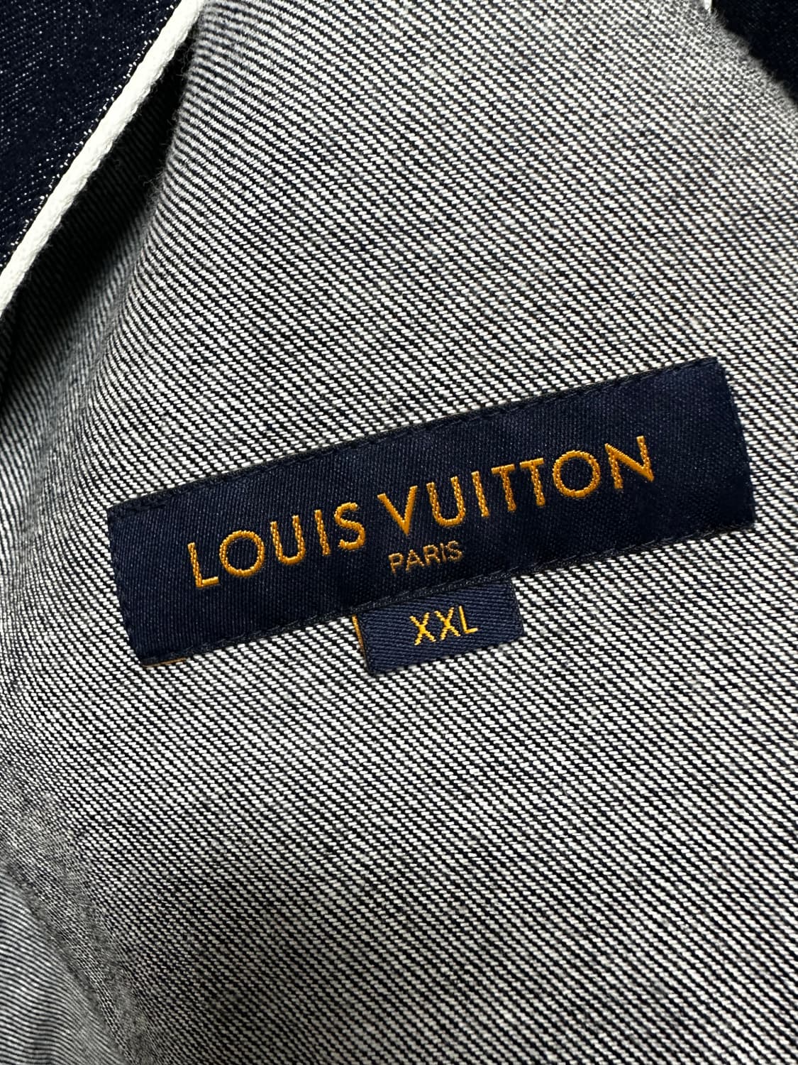 루이비통 LV 리프 데님 베이스볼 반팔셔츠 (110)  상품이미지7