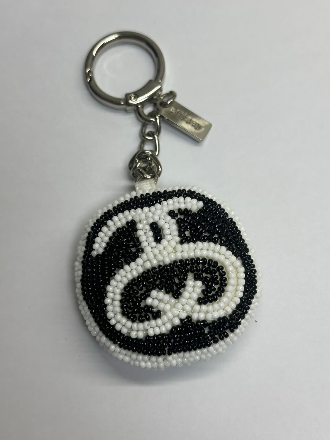 스투시 SS 링크 비디드 볼 키체인 블랙 상품이미지2