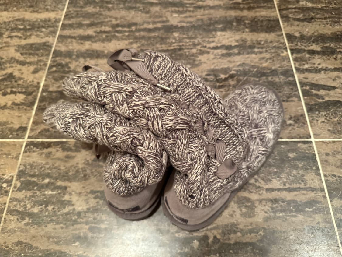 UGG 갸루st 빈티지 리본 어그부츠 상품이미지5