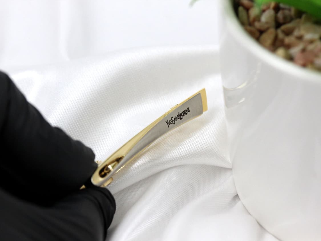 입생로랑 A등급 5.2cm 남자 명품 넥타이핀 상품이미지4